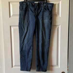 Levi's Dark Blue Straight Jeans